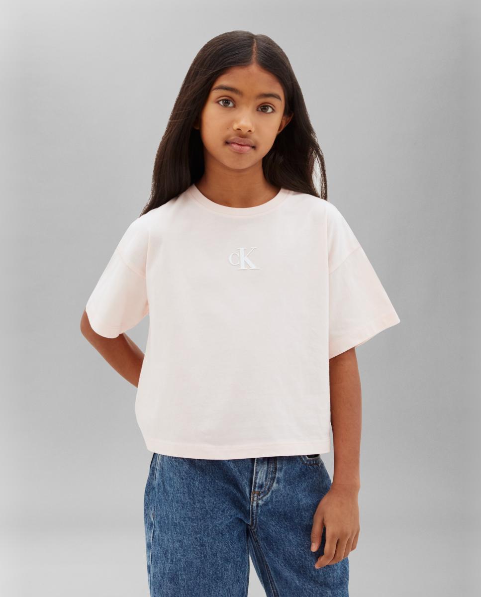 Imagem 0 de T-shirt de menina com logótipo