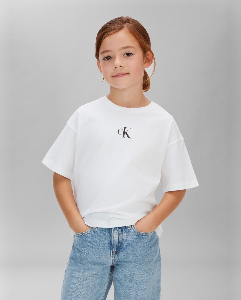 Imagem 0 de T-shirt de menina com logótipo