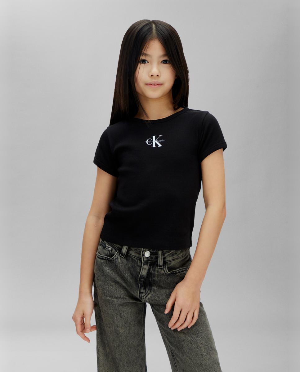 Imagem 0 de T-shirt de menina com logótipo