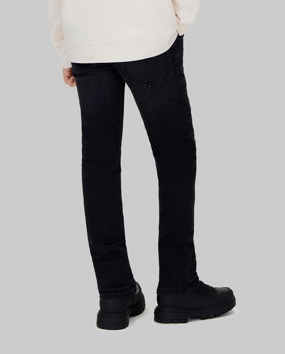 Jeans Slim Fit Calvin Klein Preto-3