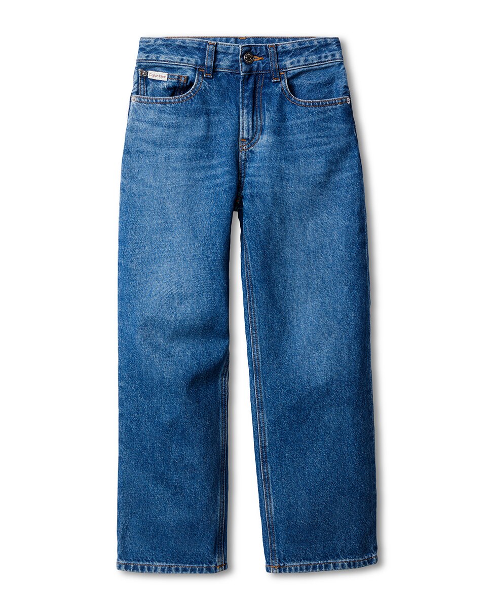 Jeans Skater Fit Calvin Klein Azul-5