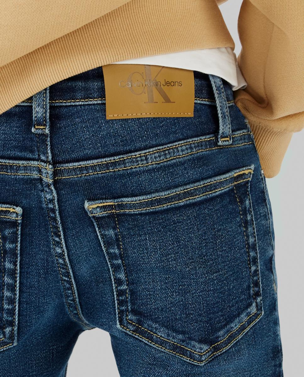 Jeans Slim Fit Azul-4