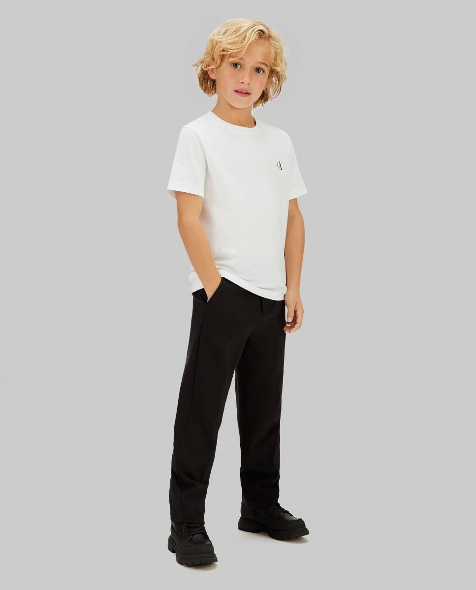 Calças Chino Tailored Fit Calvin Klein Preto-4