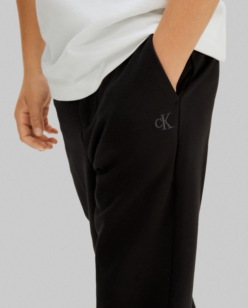 Calças Chino Tailored Fit Calvin Klein Preto-5