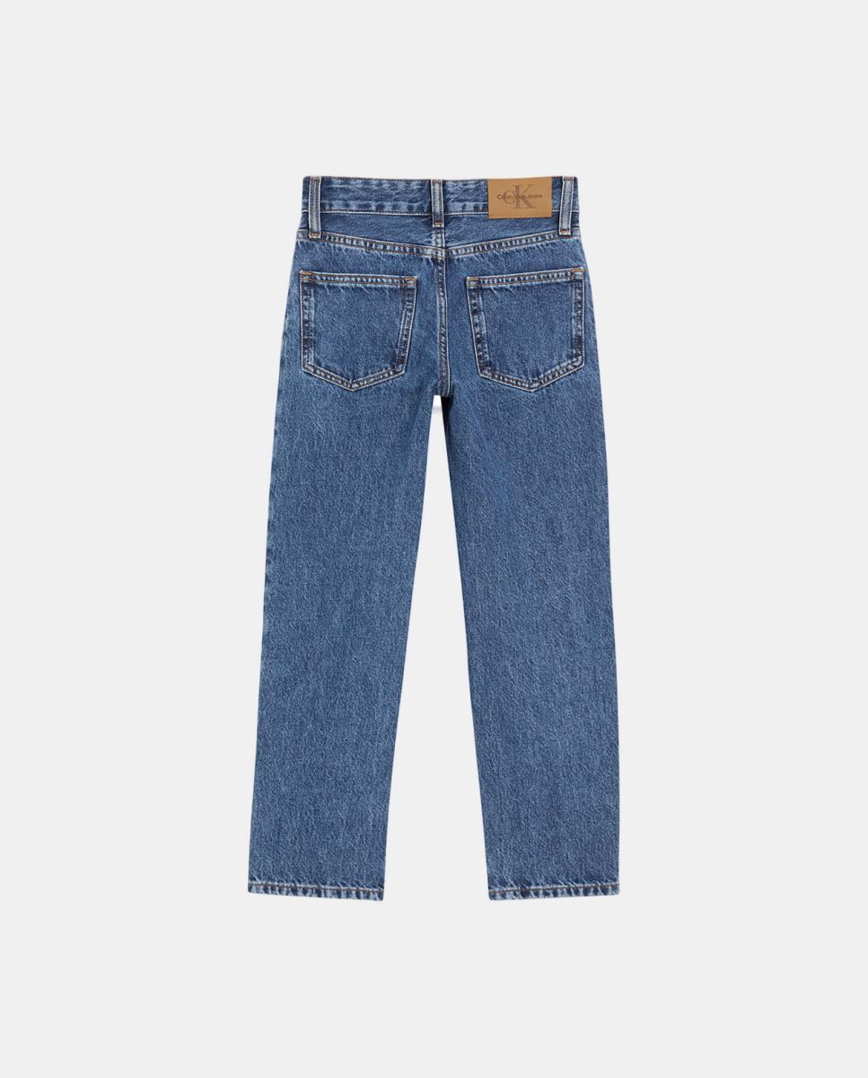 Jeans Dad Fit Azul-2