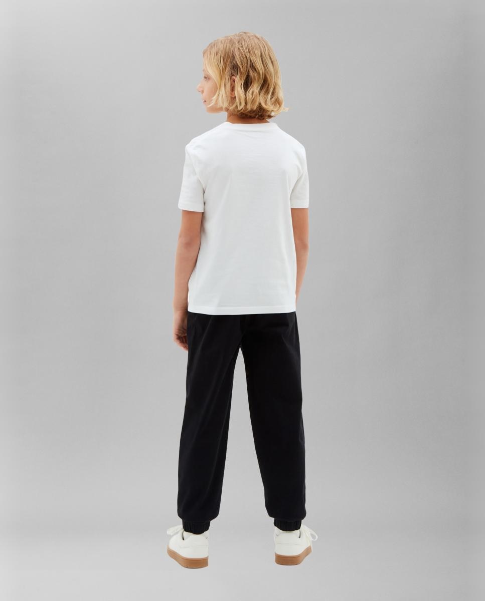 Joggers de Algodão Preto-3