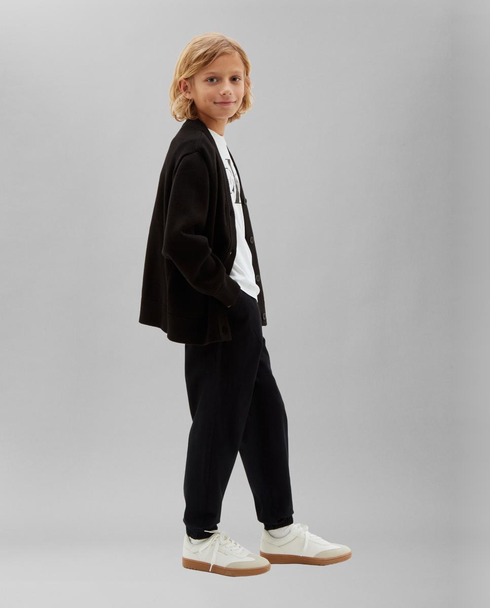 Joggers de Algodão Preto-5