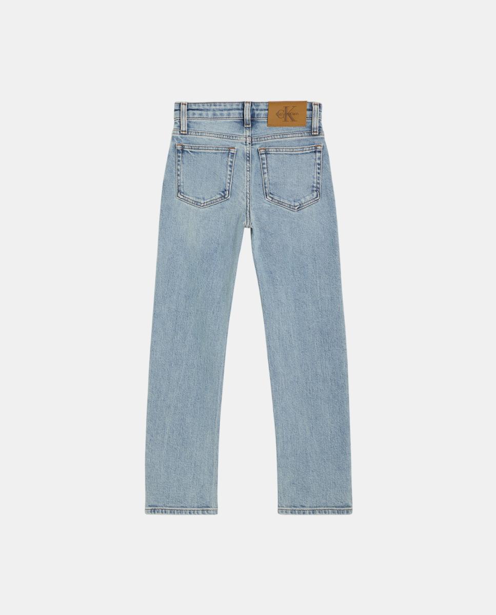 Jeans Straight Fit Azul-2
