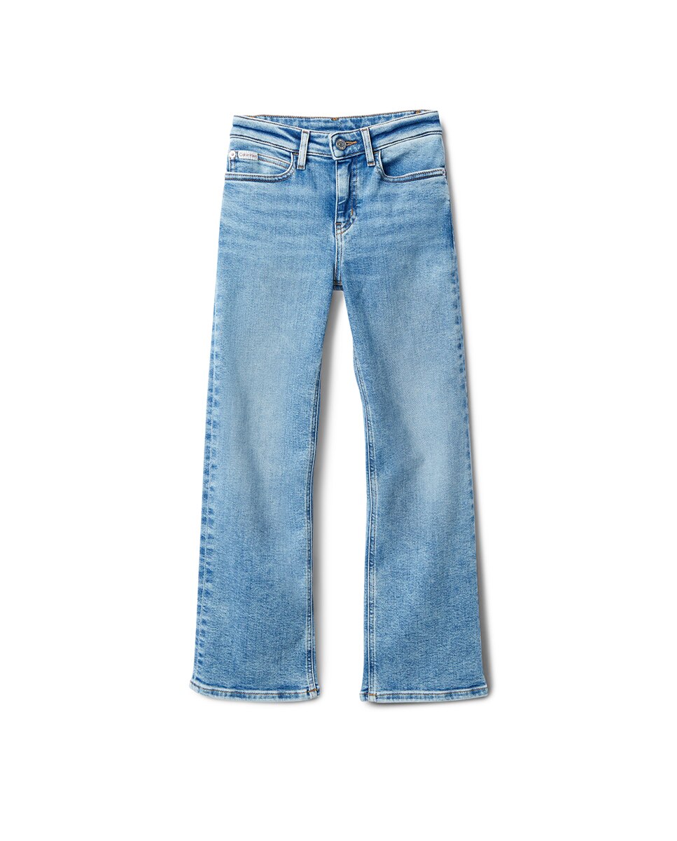 Jeans Wide Leg Calvin Klein Azul-1