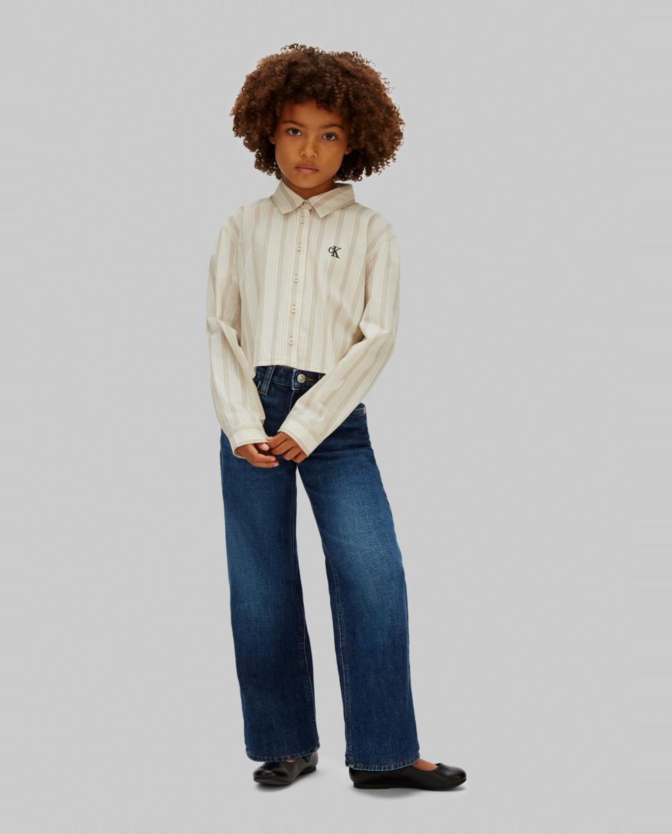 Jeans Wide Leg Azul-1