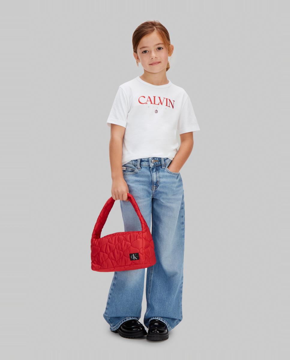 Jeans Wide Leg Calvin Klein Azul-5