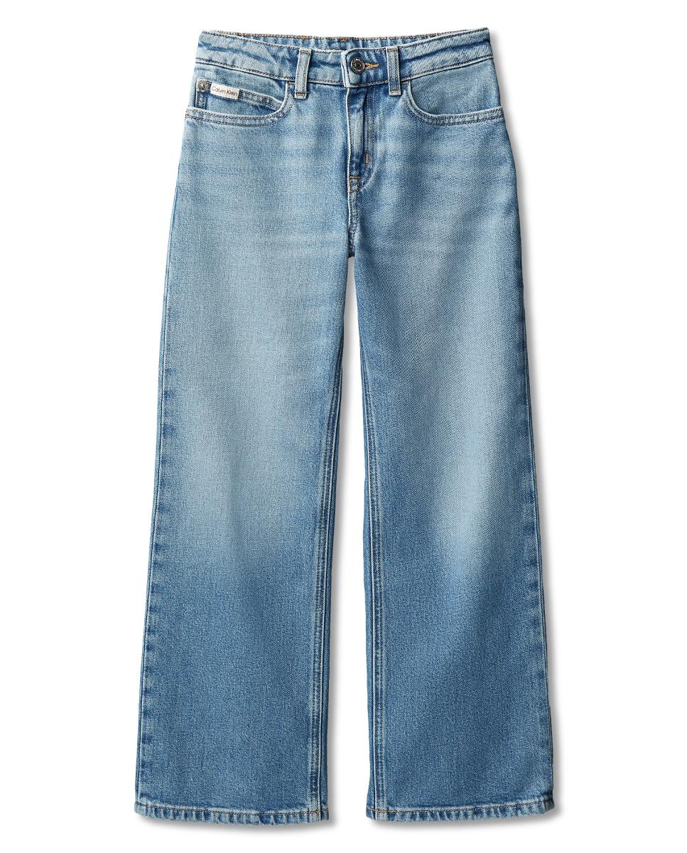 Jeans Wide Leg Calvin Klein Azul-6