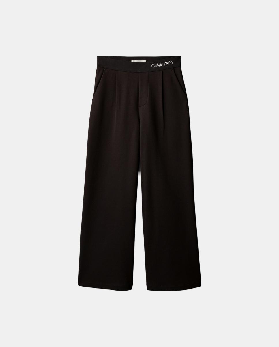 Calças de Fato de Treino com Logótipo Calvin Klein Preto-7
