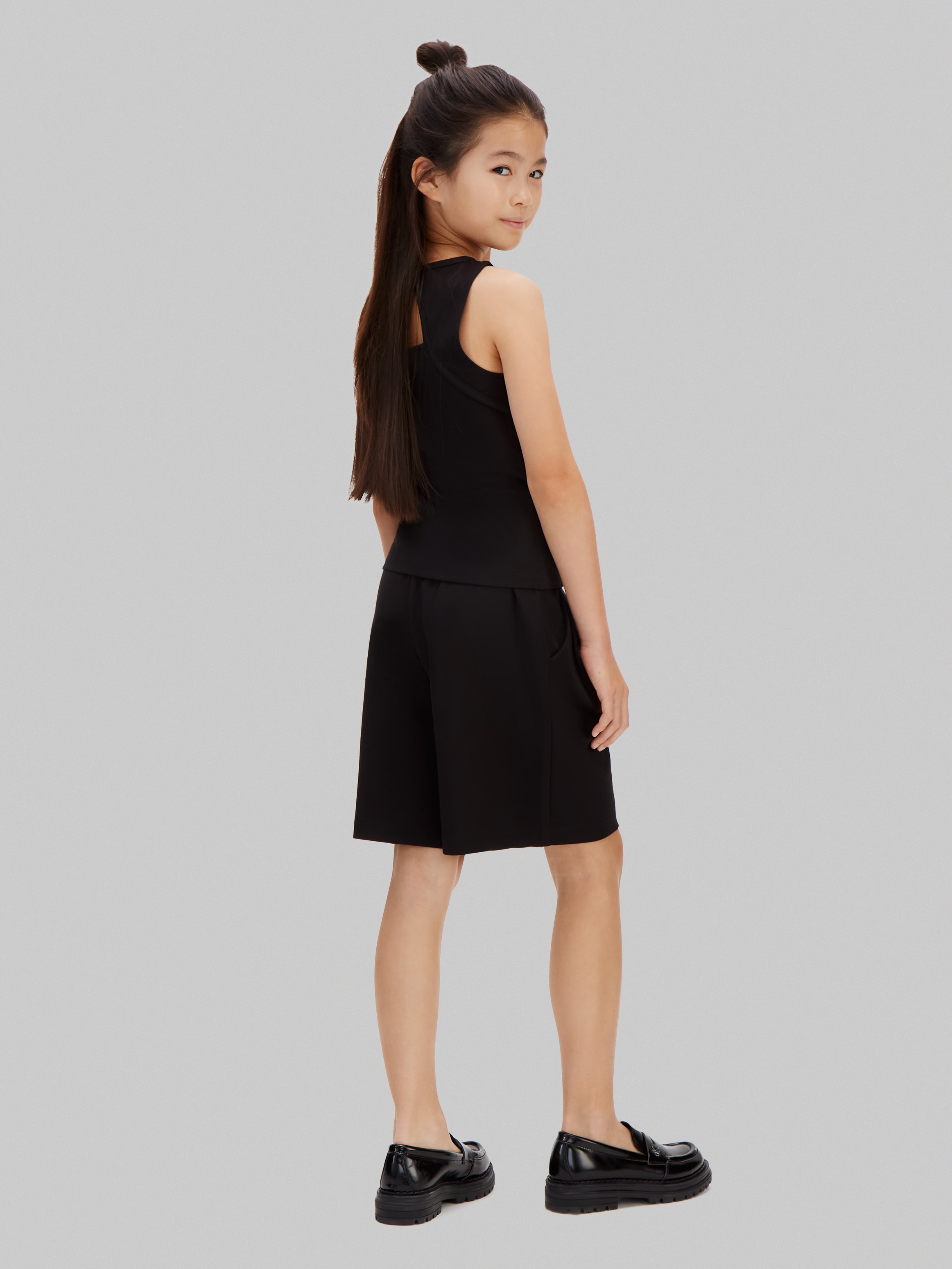 Bermudas de Malha Preto-2