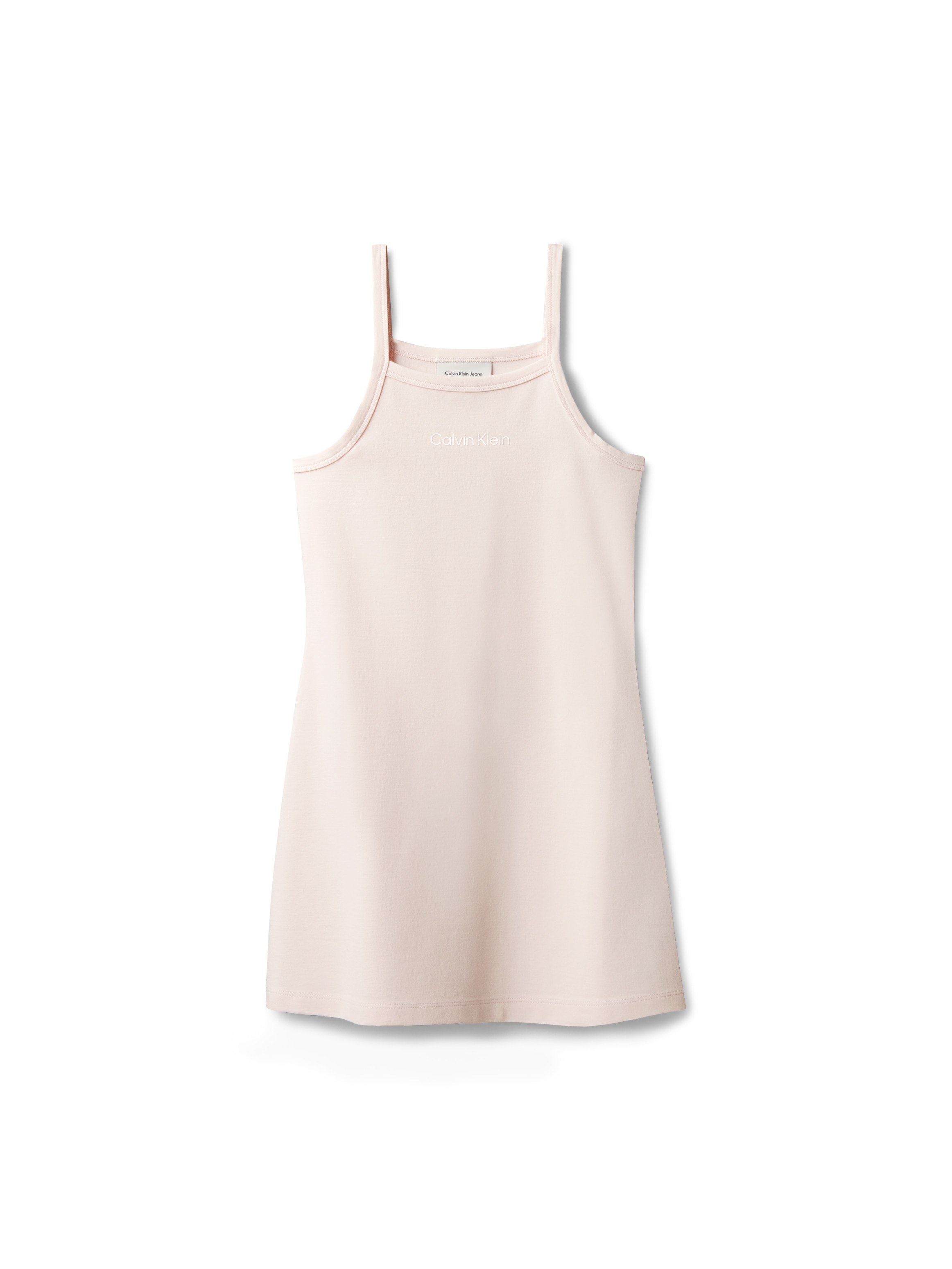 Vestido de Malha com Alças Calvin Klein Rosa-5