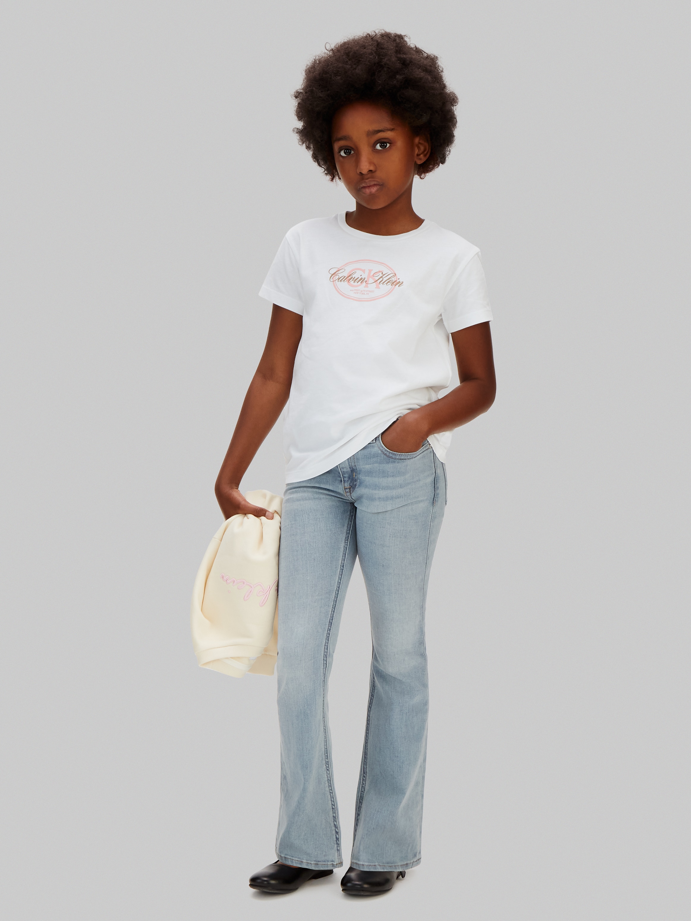 Jeans Flare Fit Calvin Klein Azul-4