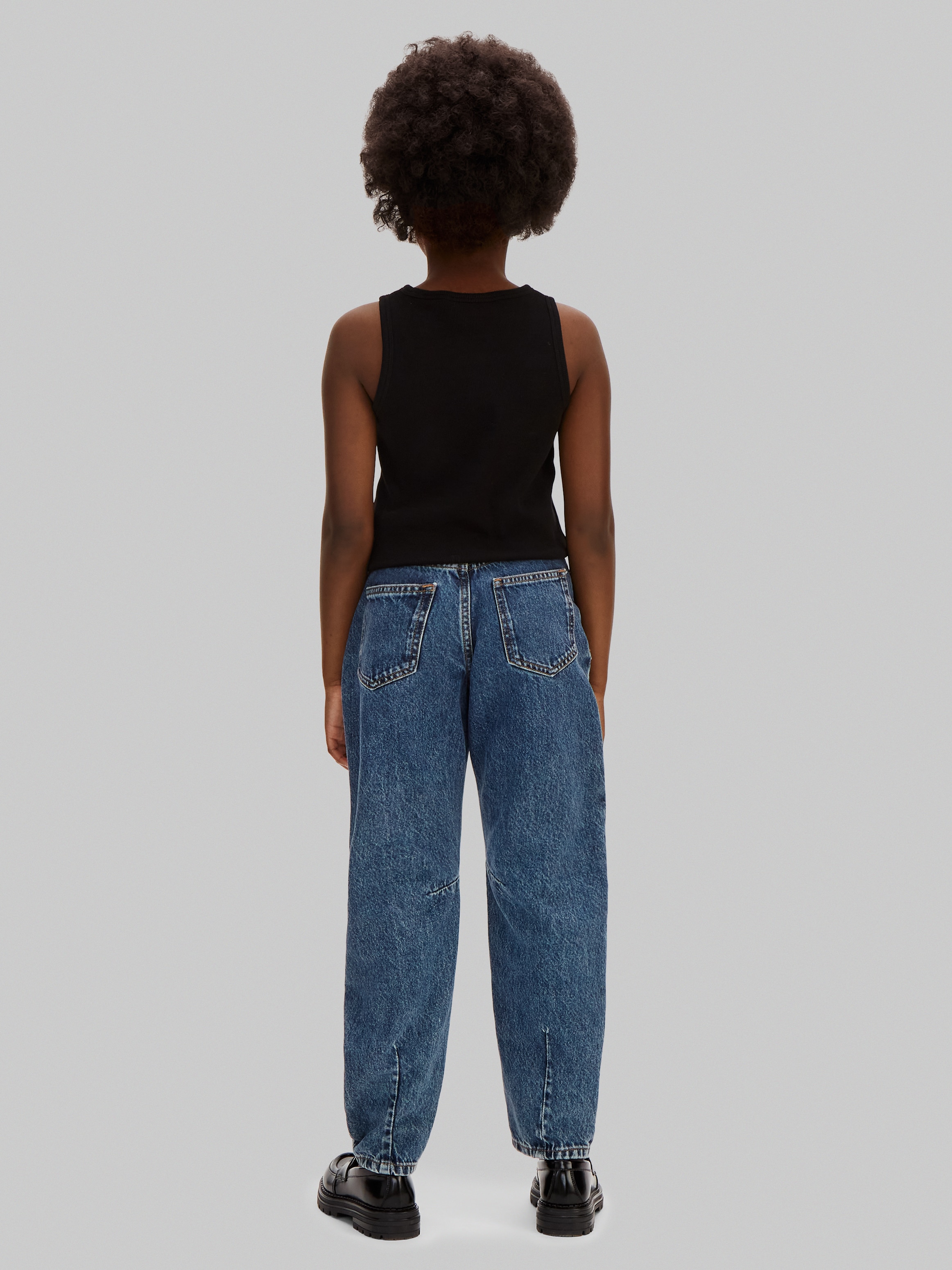 Jeans Barrel Calvin Klein Azul-2