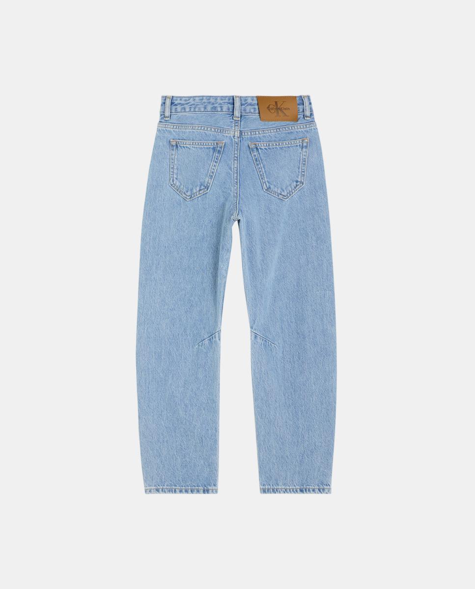 Jeans Wide Leg Fit Azul-2