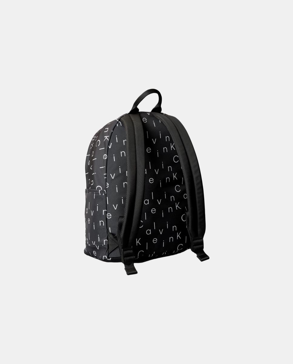 Mochila Unissexo com Logótipo Estampado Preto-2