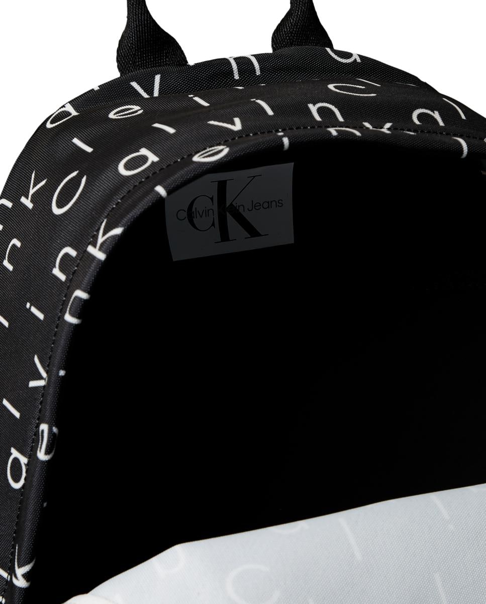 Mochila Unissexo com Logótipo Estampado Preto-3