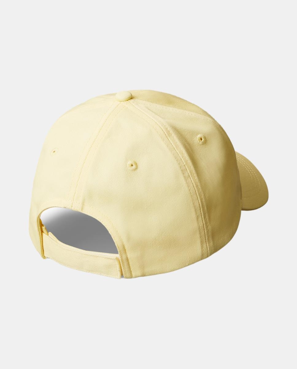 Boné Infantil com Logótipo Badge Calvin Klein Amarelo-2