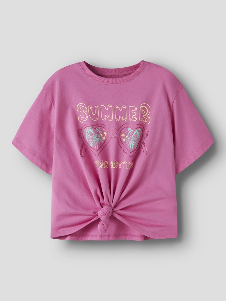 Imagem 0 de T-shirt de Manga Curta com Nó