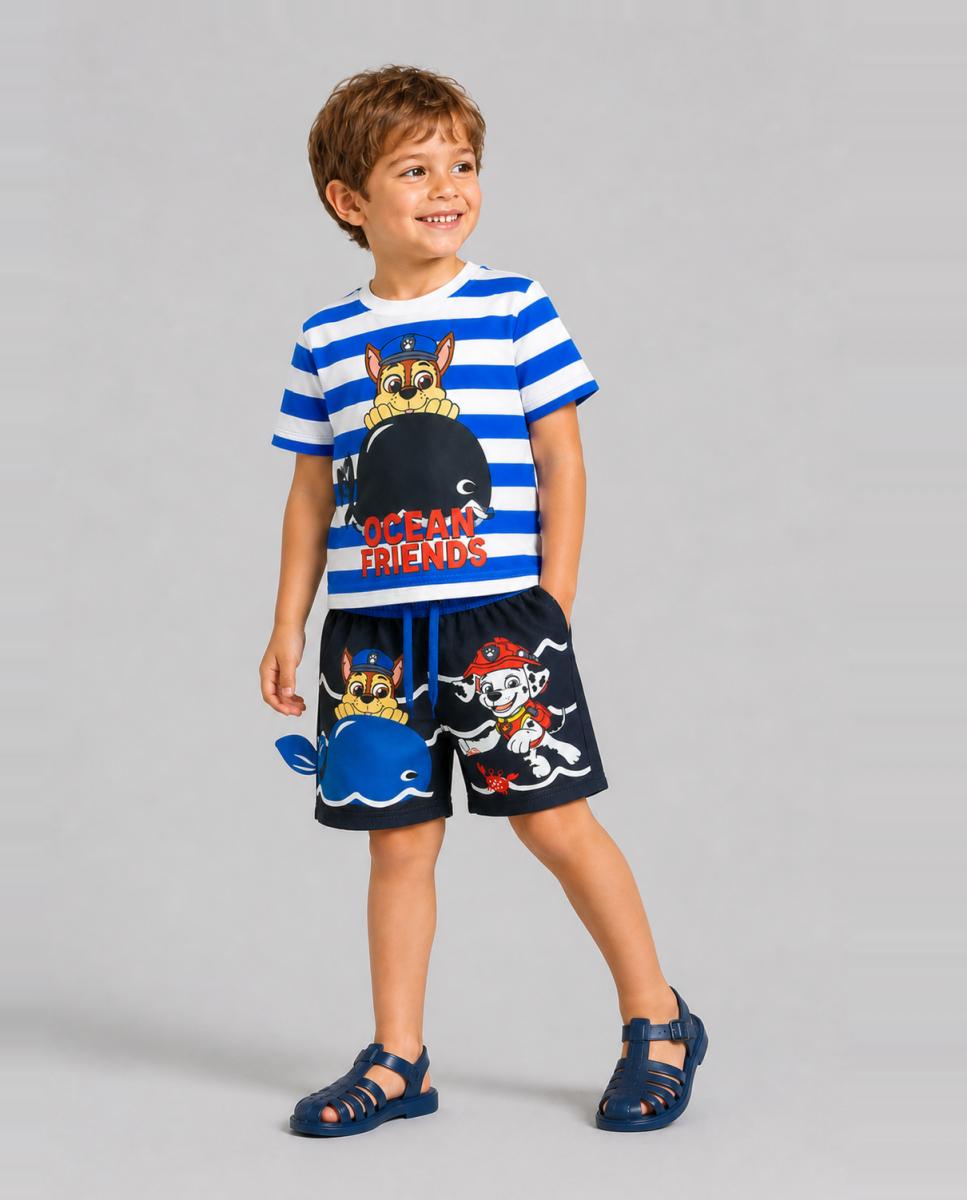 Camiseta Patrulla Canina - name it - Azul Azul-1