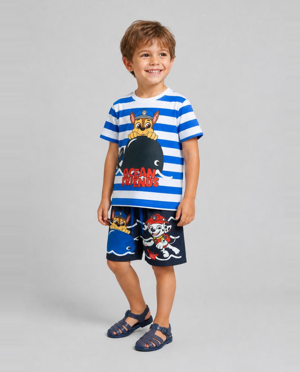 Camiseta Patrulla Canina - name it - Azul Azul-2