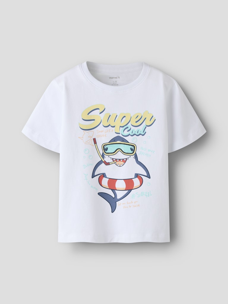 Camiseta 3D de niño - name it - Blanco Blanco-1