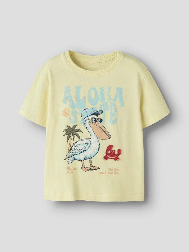 Camiseta 3D de niño - name it - Amarillo Amarillo-1