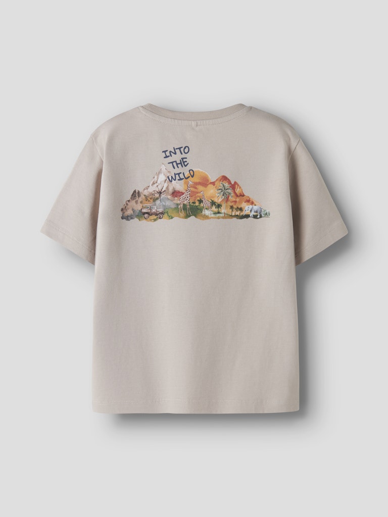 Camiseta de manga corta - name it - Gris Gris-2