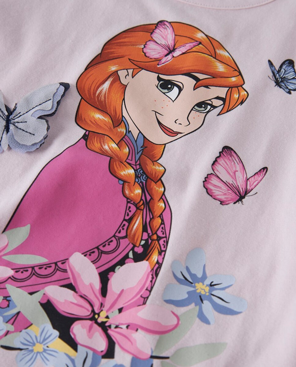 Camiseta Frozen - name it - Rosa Rosa-3