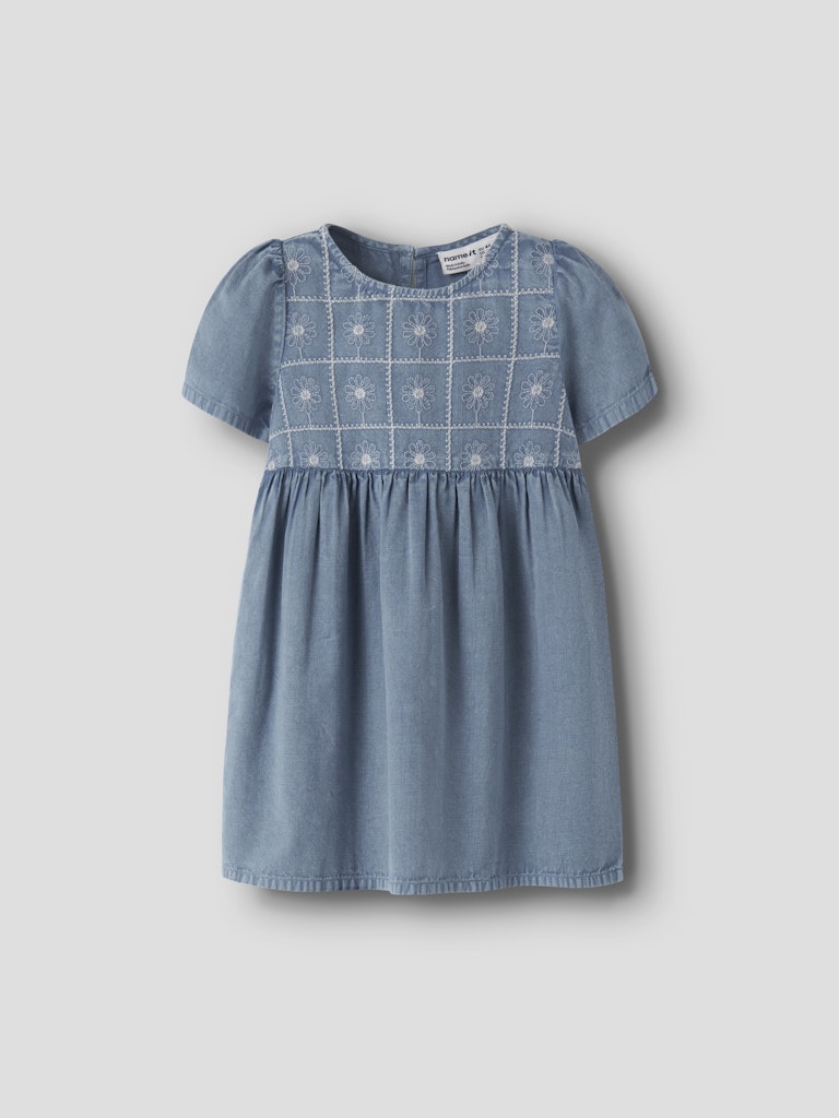 Imagem 0 de Vestido de ganga com bordado