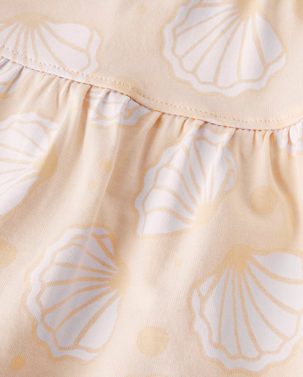 Falda corta de niña - name it - Naranja Naranja-4