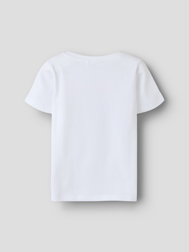 T-shirt com manga curta Branco-3