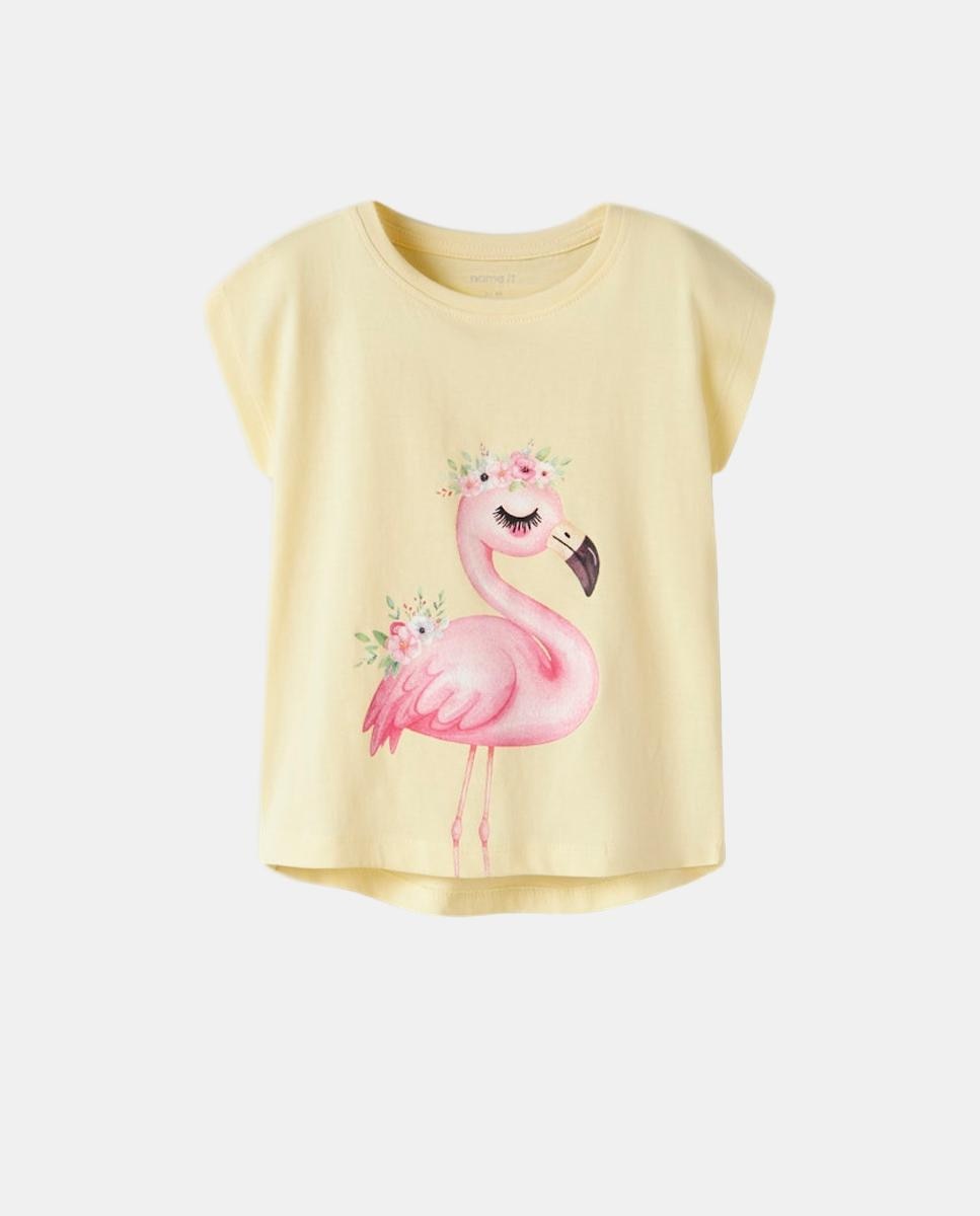 Camiseta de manga corta - name it - Crema Crema-1