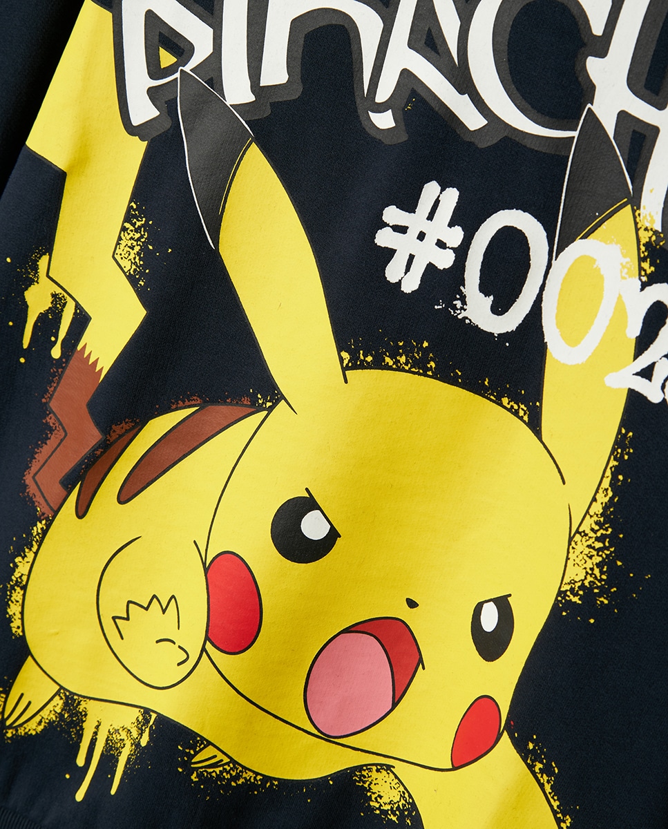 Sweatshirt Pokemon de Criança Azul-4