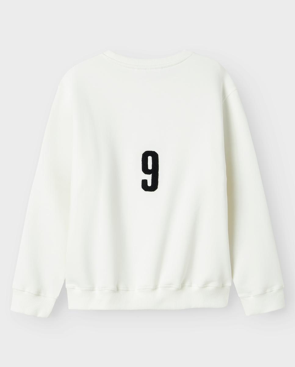 Sweatshirt Minimalista Branco-4