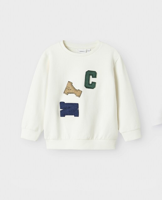 Imagen 0 de Sudadera niño con iniciales teddy