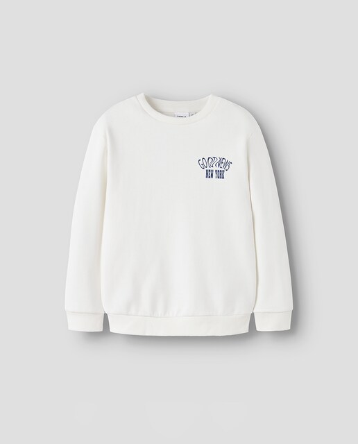 Imagen 0 de Sudadera niño con mensaje en la parte trasera