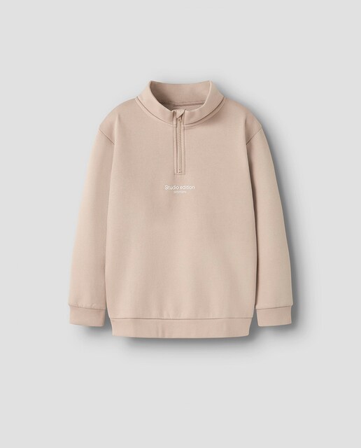 Imagen 0 de Sudadera verde con cremallera