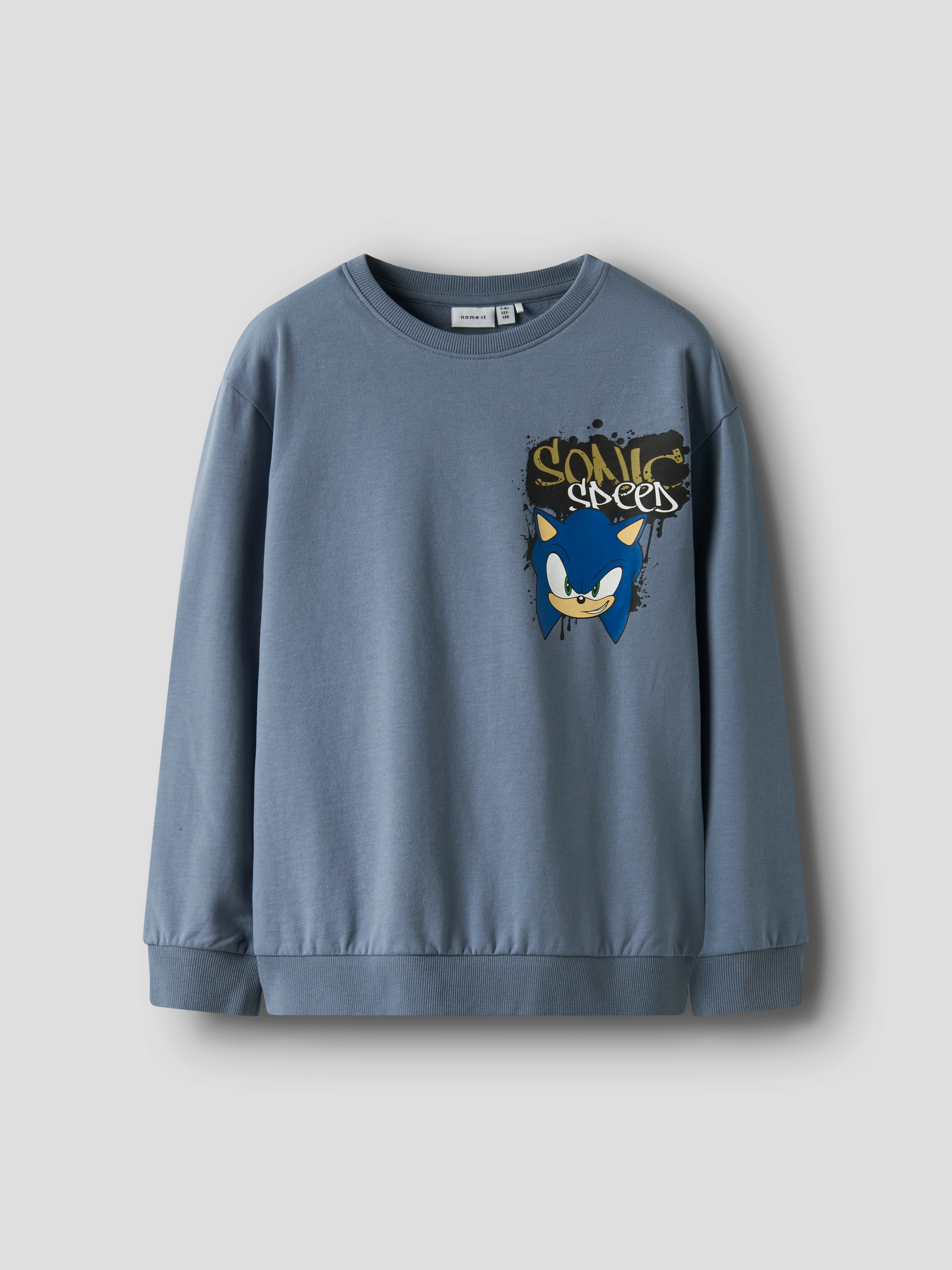 Sudadera SONIC con print trasero - name it - Azul Azul-3
