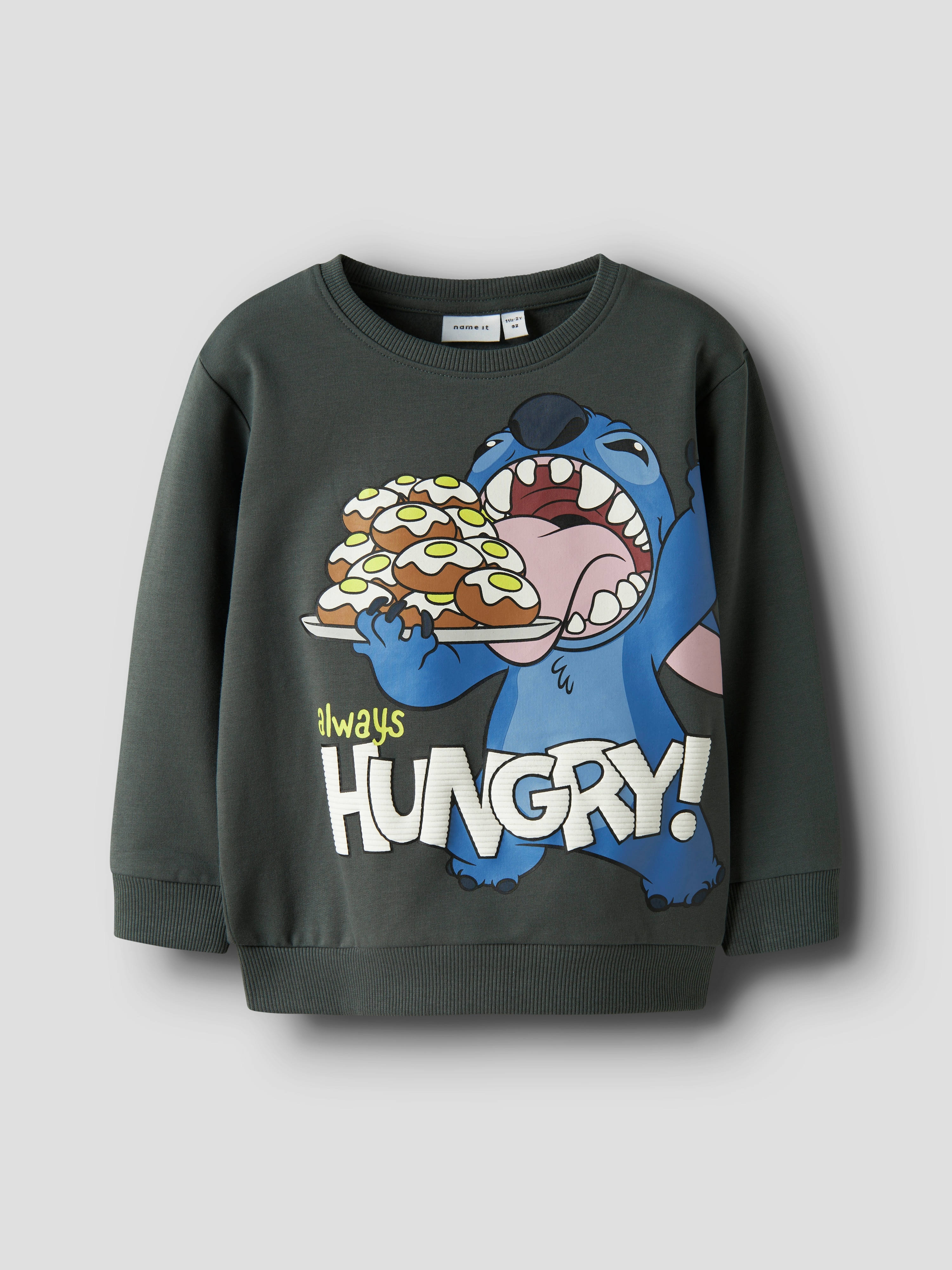 Sweatshirt Stitch name it Verde-1