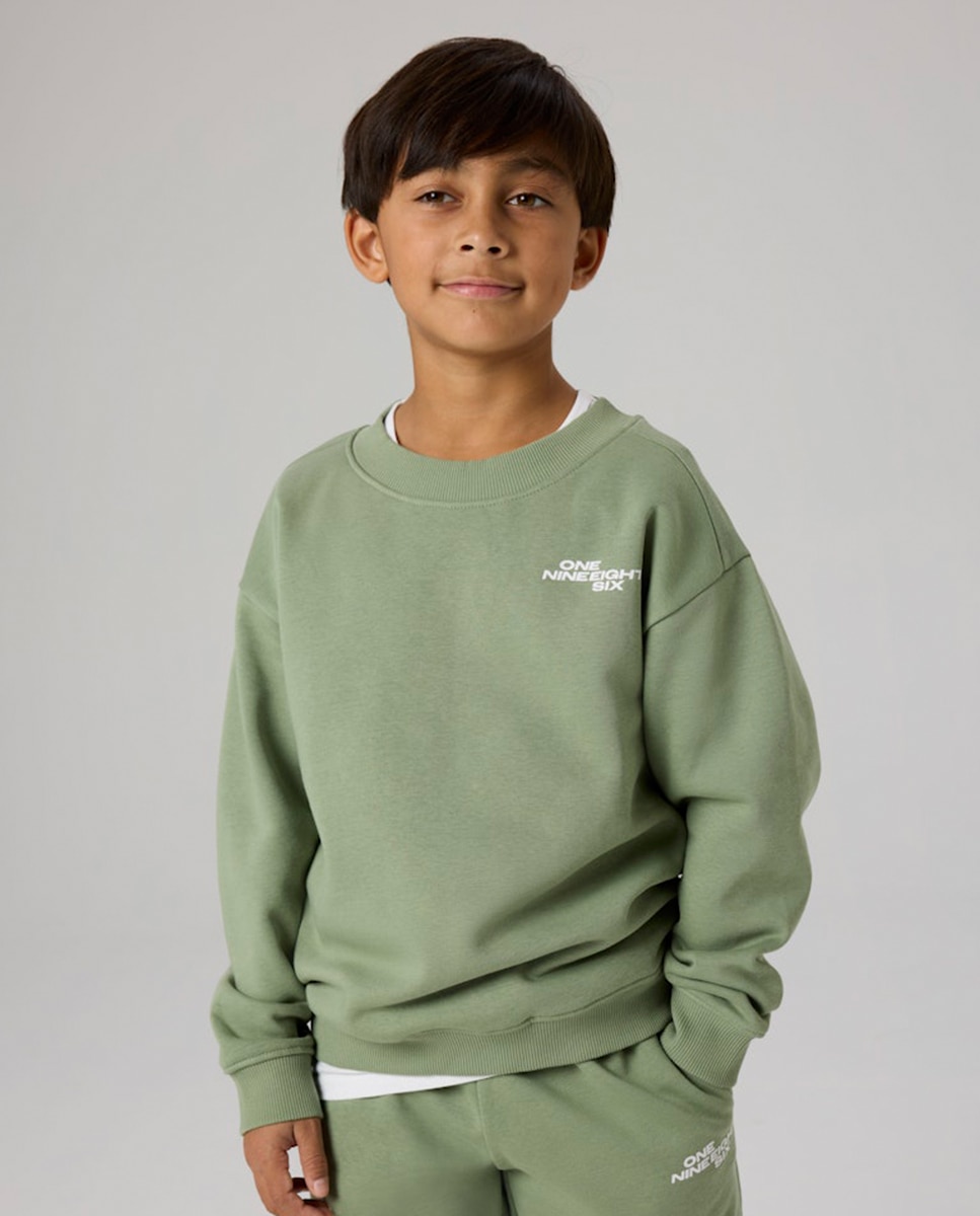 Sweatshirt com Mensagem Subtil name it Verde-1