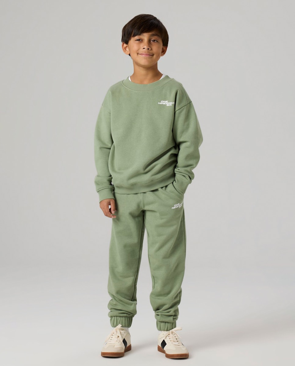 Sweatshirt com Mensagem Subtil name it Verde-2
