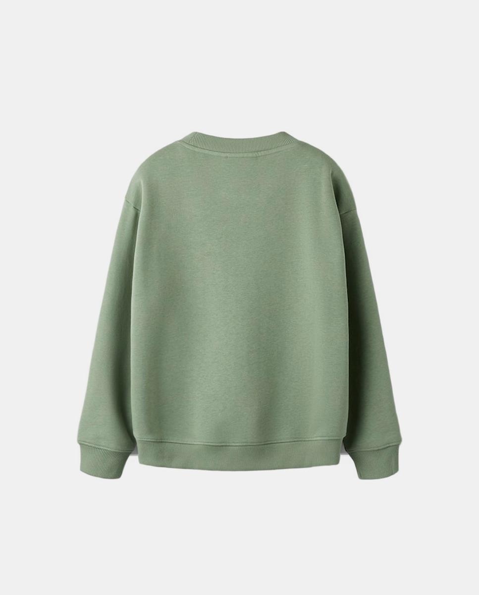 Sweatshirt com Mensagem Subtil name it Verde-4