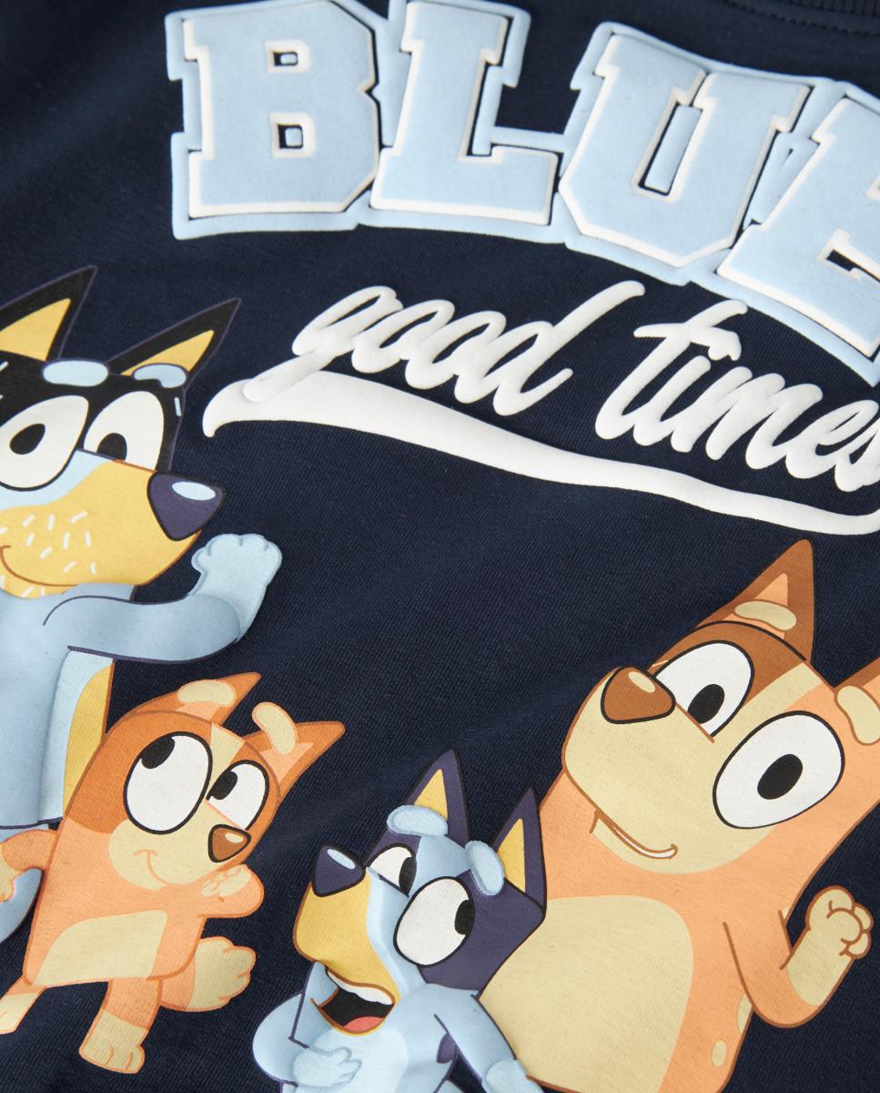 Sweatshirt Bluey Azul-marinho-4
