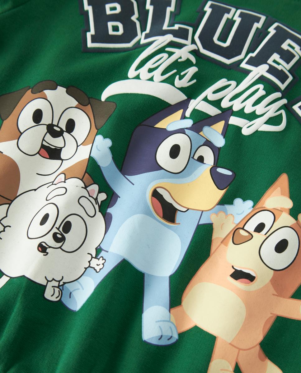Sweatshirt Bluey Verde-4
