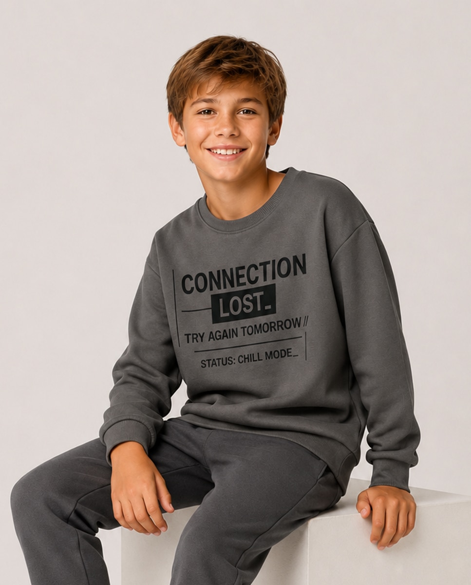 Imagem 0 de Sweatshirt com Estampado à Frente