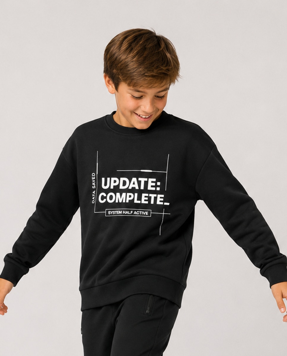 Imagem 0 de Sweatshirt com Estampado à Frente